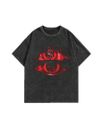 Eye pattern printed tee-D784