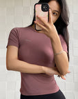 Yoga slim short TEE-D756 | Inspanda