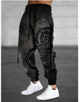 Retro trendy street pants-D404