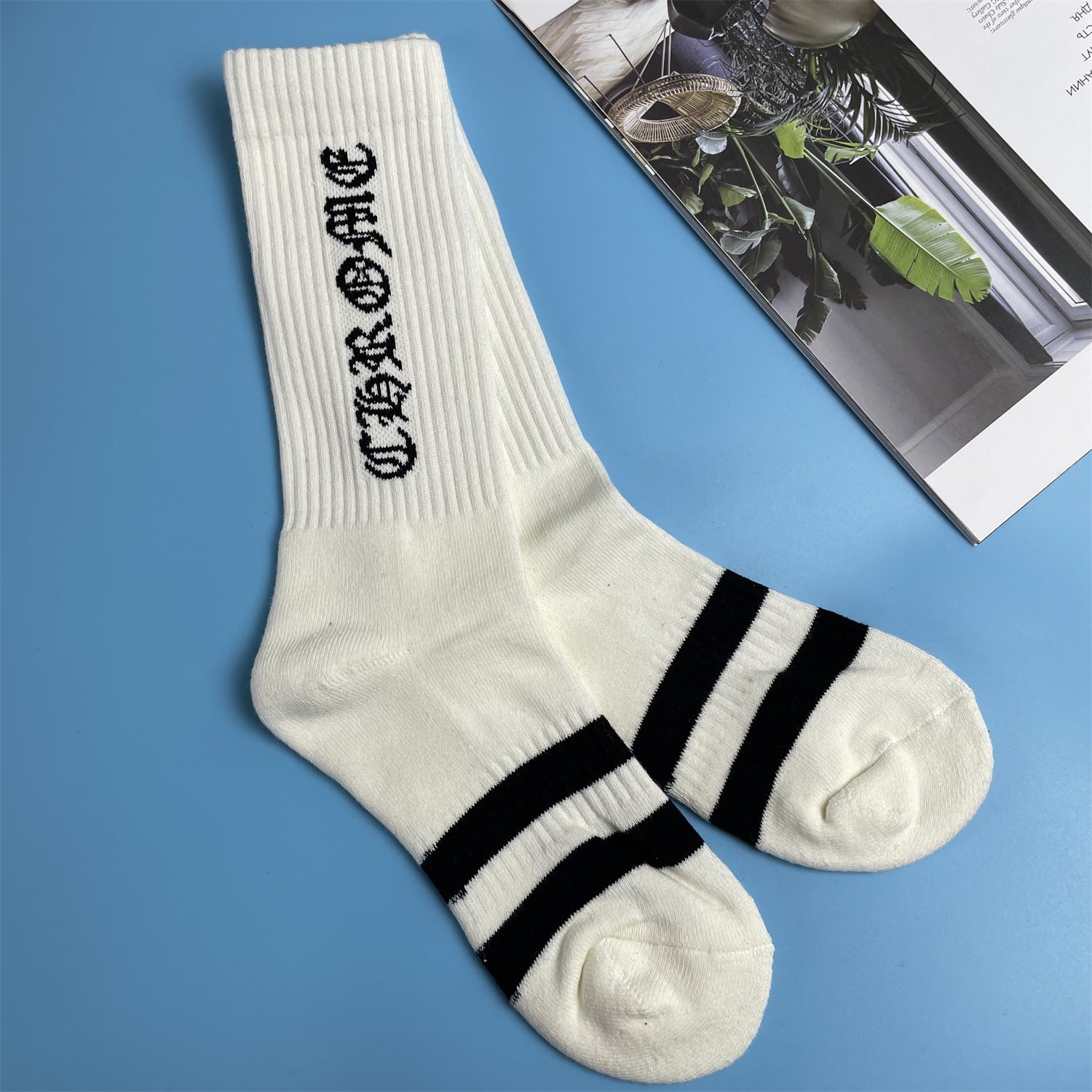 Embroidered stockings-D232