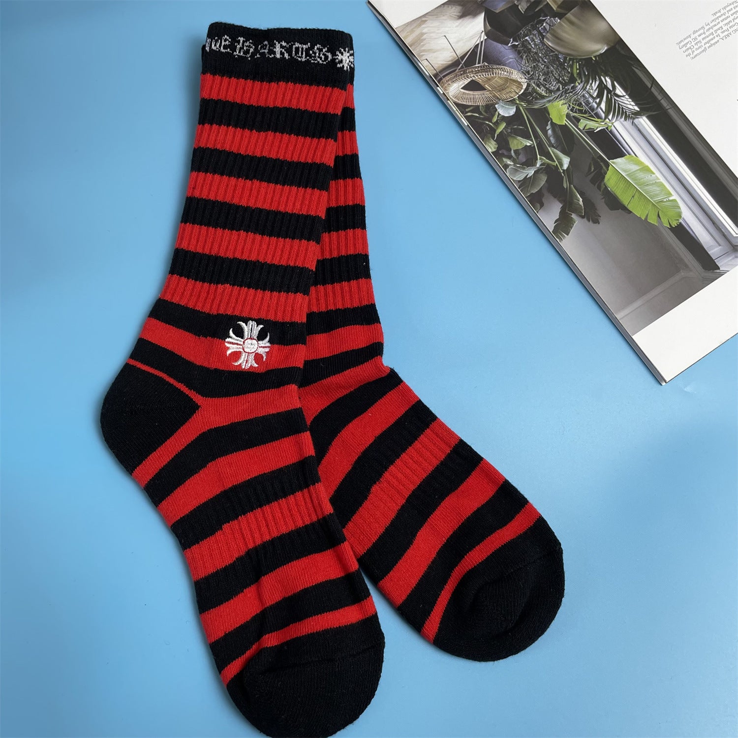 Embroidered stockings-D232