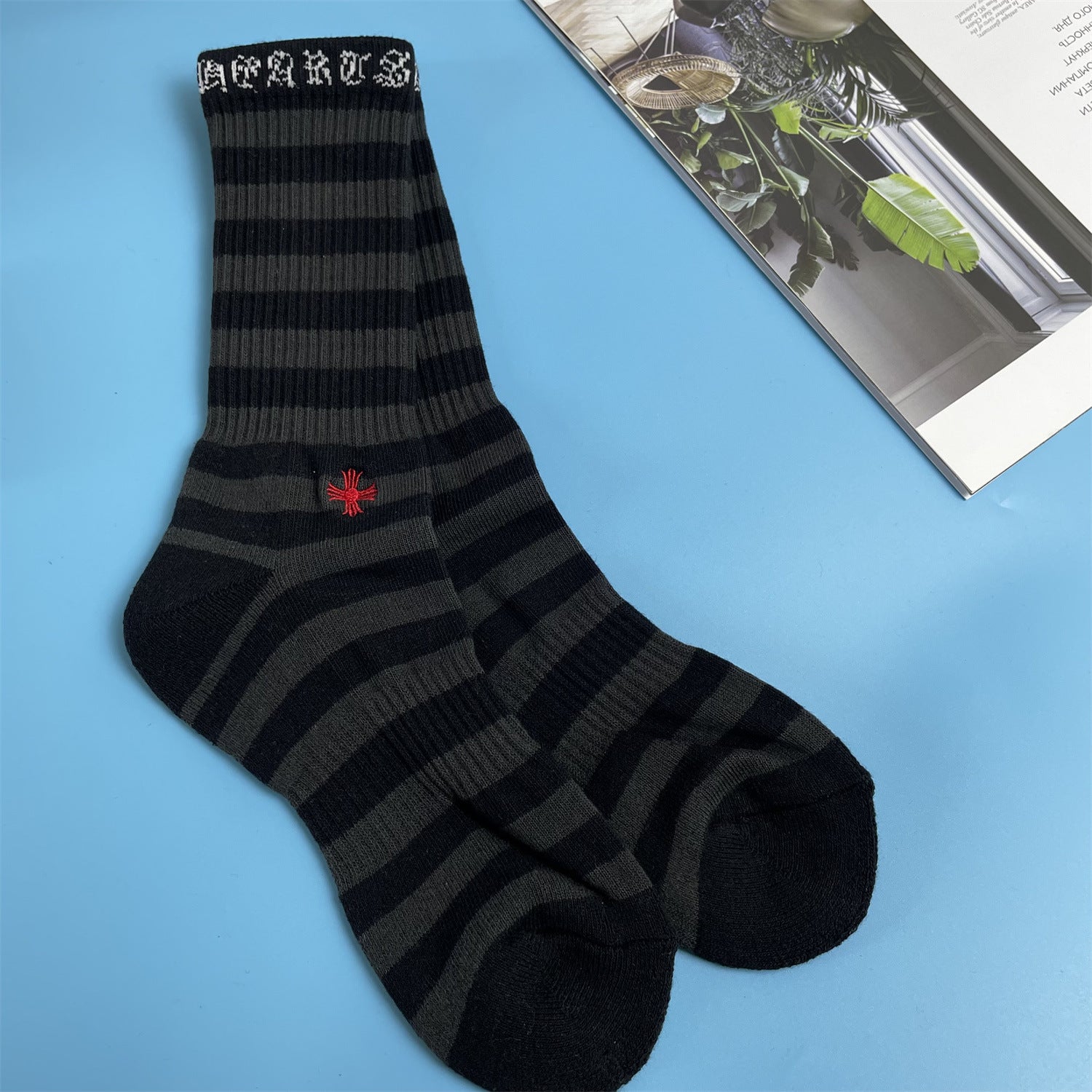 Embroidered stockings-D232