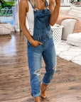 Ripped overalls-D140