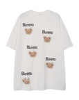Cartoon bear letter print TEE-D515 | Inspanda