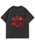 Eye pattern printed tee-D784