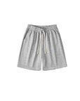 Solid color drawstring shorts-D1