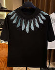 Full of collar feathers TEE-D715