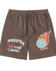 Multi-style drawstring shorts-D602