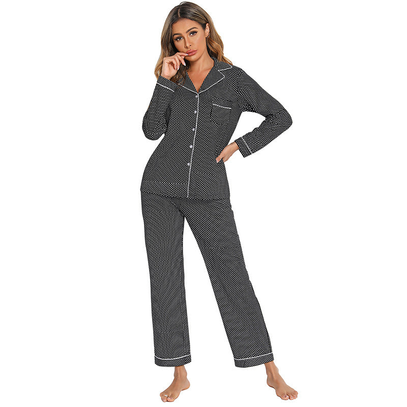 Home wear pajamas suit-D275
