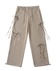 Design drawstring cargo pants-D422