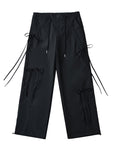 Design drawstring cargo pants-D422