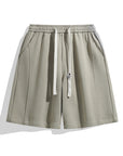 Basic drawstring shorts-D690 | Inspanda