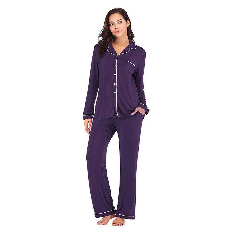 Home wear pajamas suit-D275