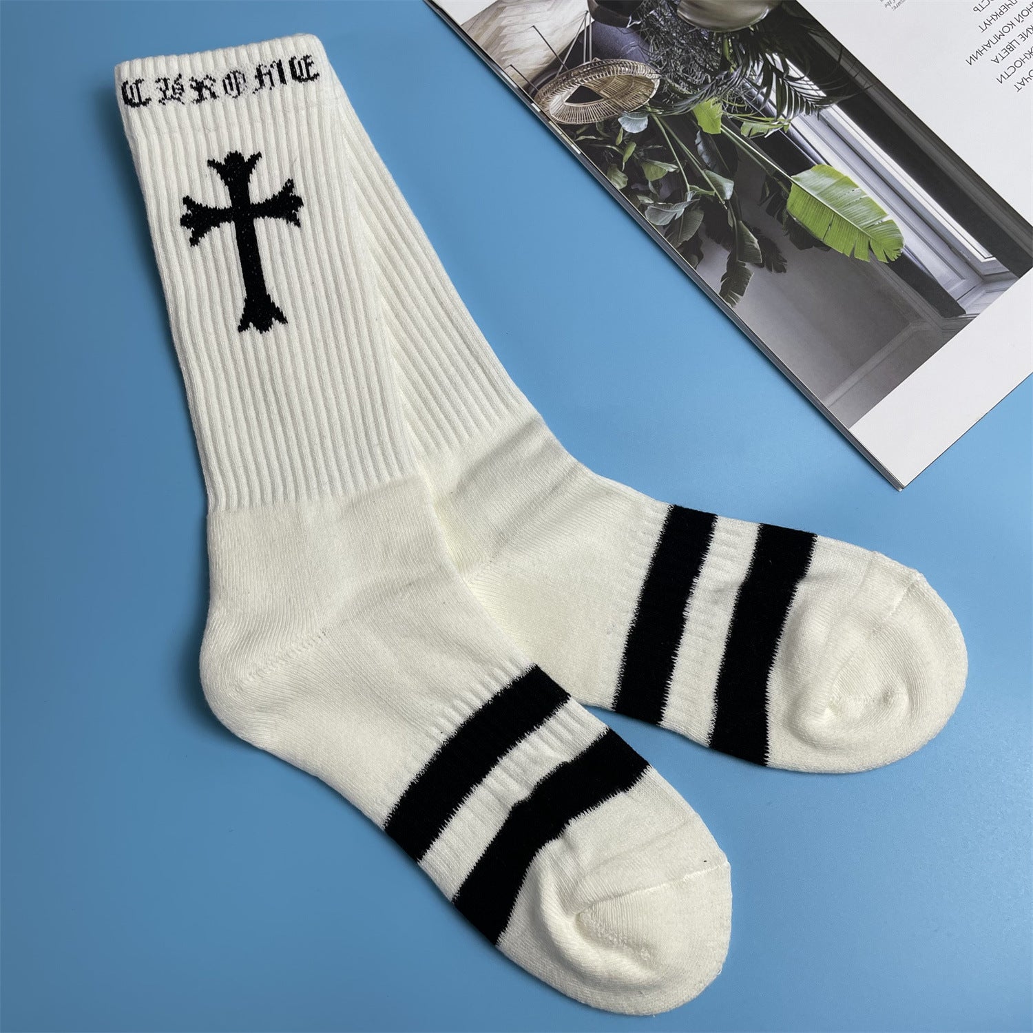 Embroidered stockings-D232