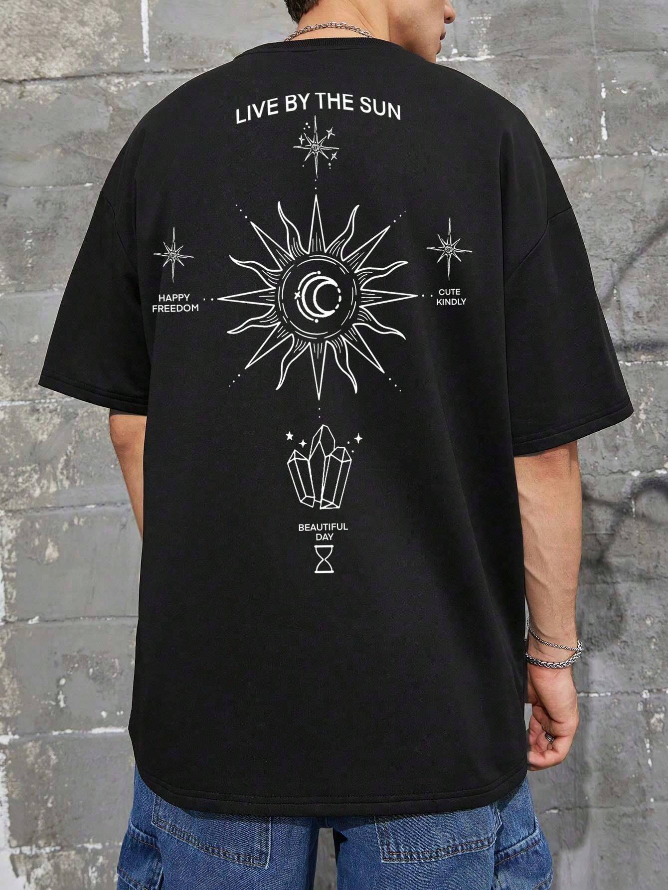 Trendy print T-shirt-D441 | Inspanda