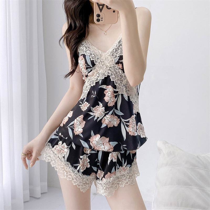 Sexy pajamas ice silk-D277 | Inspanda