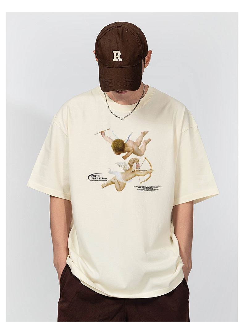 Angel print simple TEE-D570 | Inspanda