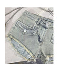 Denim shorts-D791