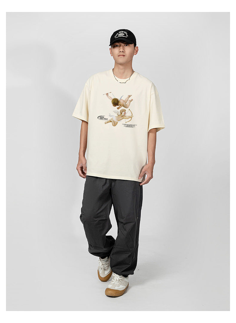 Angel print simple TEE-D570 | Inspanda