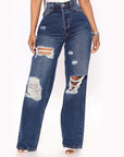 Retro fashion jeans-D99