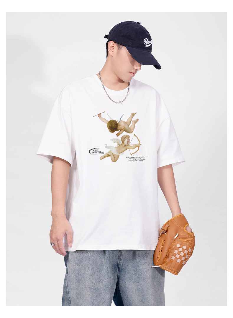 Angel print simple TEE-D570 | Inspanda